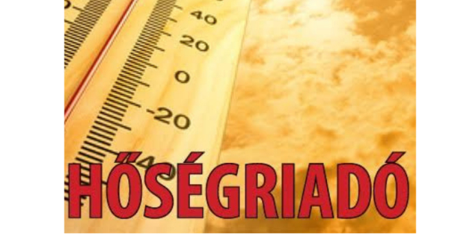 Harmadfokú hőségriasztás elrendelése